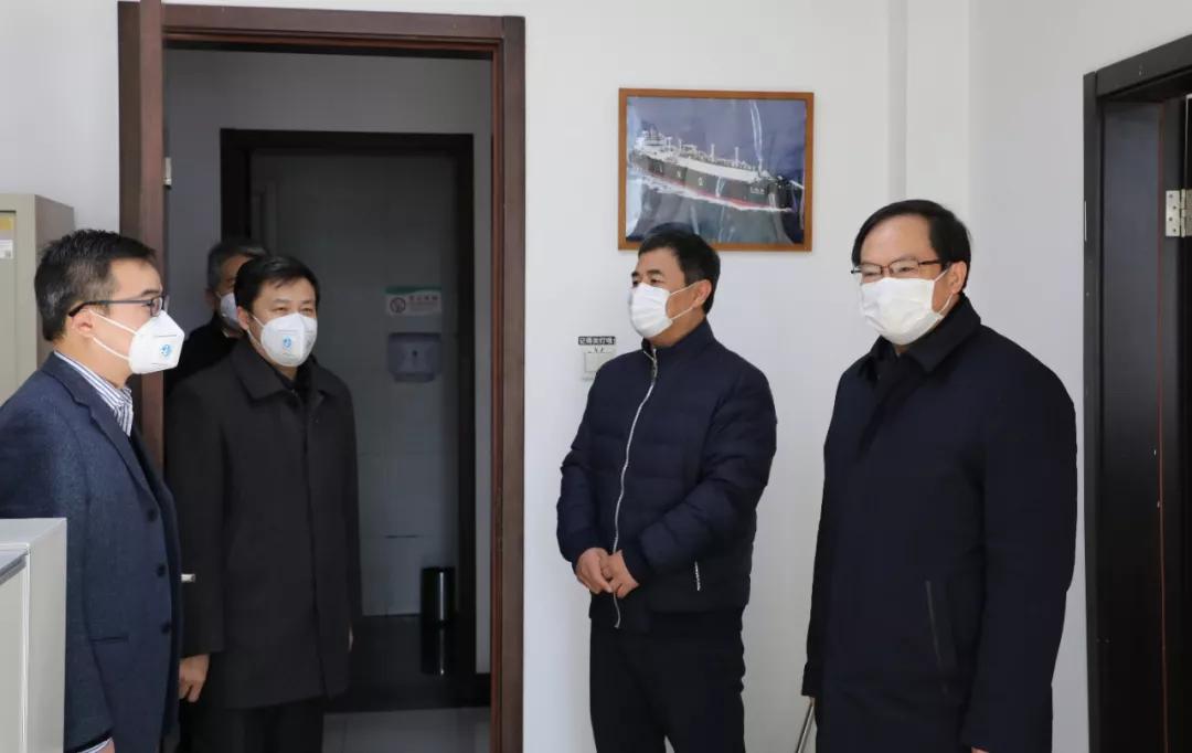 楊金成到長城電子、綜合院檢查指導(dǎo)疫情防控和復(fù)工復(fù)產(chǎn)工作